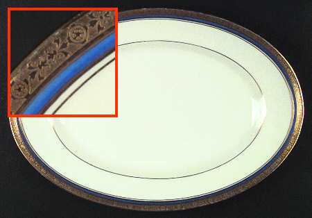 Rivoli 11" Oval Serving Platter