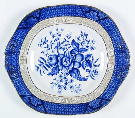 3252 Square Handled Cake Plate