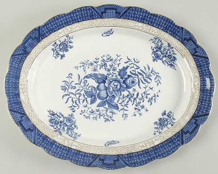 3252 14" Oval Serving Platter