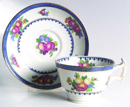 7080 Footed Cup & Saucer Set