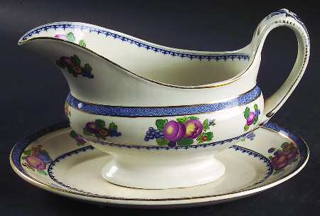 7080 Gravy Boat & Underplate/Relish