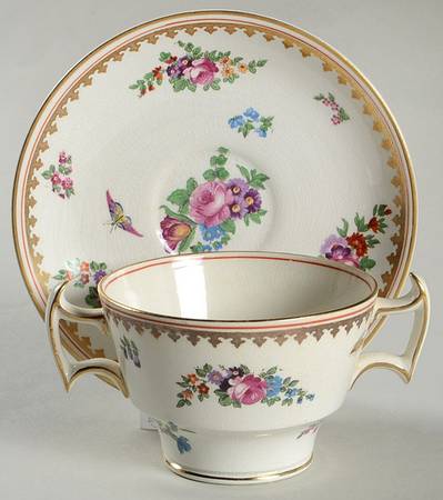 8477 Footed Bouillon Cup & Saucer