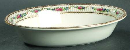 9852 9" Oval Vegetable Bowl
