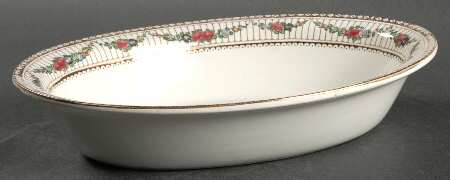 9852 10" Oval Vegetable Bowl