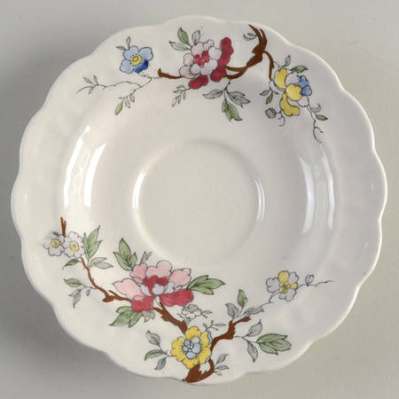 Chinese Tree Saucer for Oversized Cup