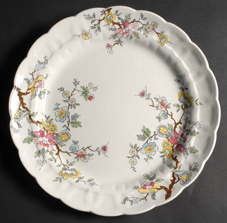 Chinese Tree 13" Chop Plate (Round Platter)