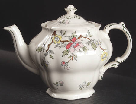 Chinese Tree Teapot & Lid