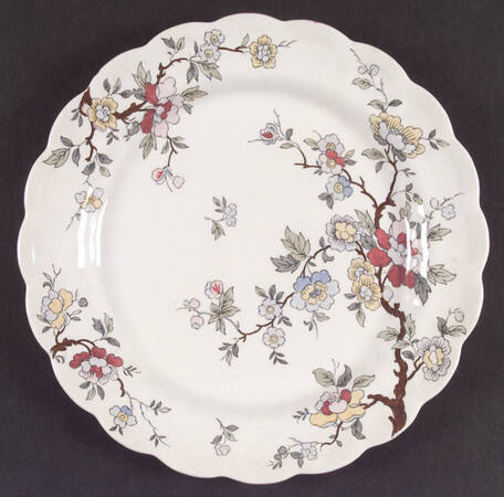 Chinese Tree Large Dinner Plate