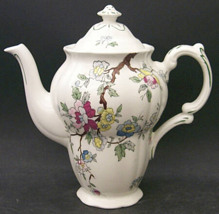 Chinese Tree Mini Coffee Pot & Lid