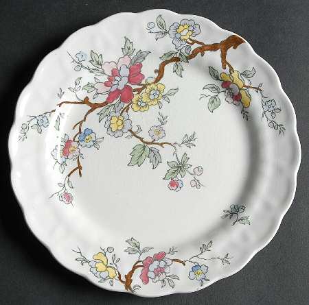Chinese Tree Salad Plate