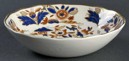 Dovedale Brown and Cobalt Fruit/Dessert (Sauce) Bowl