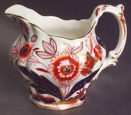Dovedale Rust and Blue Creamer