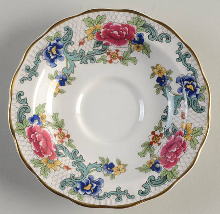 Floradora (Multi Scalloped) Saucer for Demitasse Cup