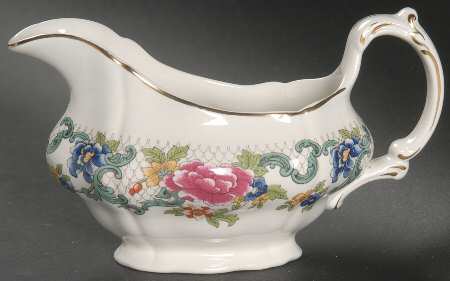 Floradora (Multi Scalloped) Gravy Boat
