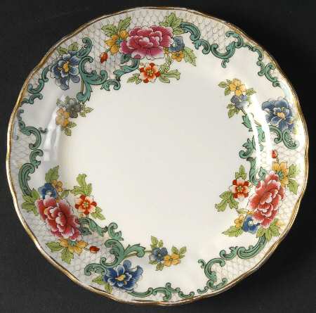 Floradora (Multi Scalloped) Bread & Butter Plate