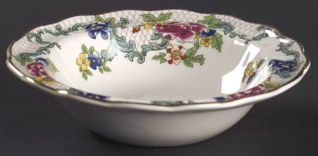 Floradora (Multi Scalloped) Rim Fruit/Dessert (Sauce) Bowl