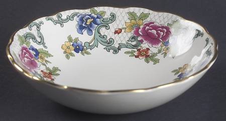 Floradora (Multi Scalloped) Fruit/Dessert (Sauce) Bowl