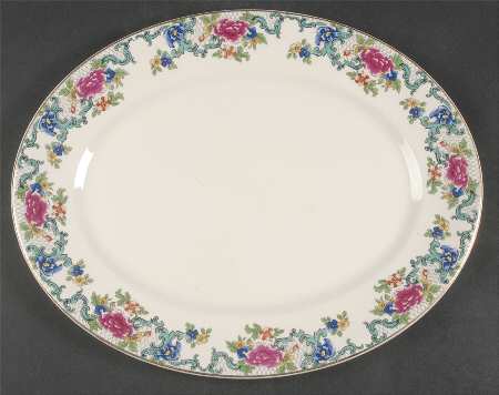 Floradora (Smooth) 14" Oval Serving Platter