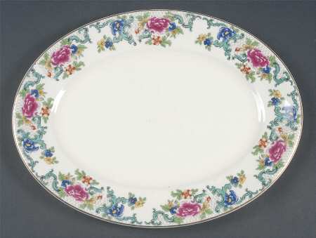 Floradora (Smooth) 12" Oval Serving Platter