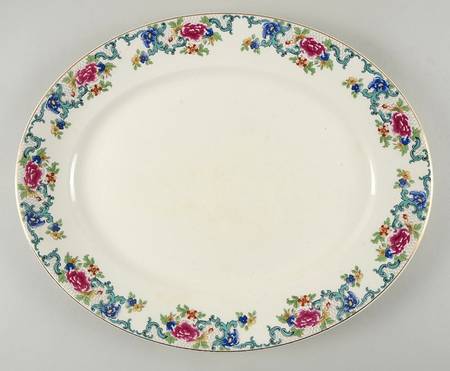 Floradora (Smooth) 16" Oval Serving Platter