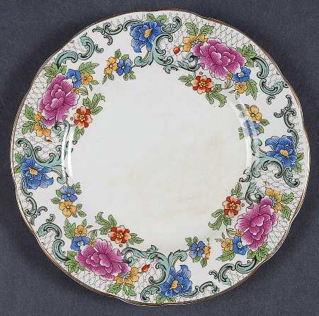 Floradora (Multi Scalloped) Bread & Butter Plate