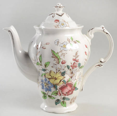 Flowerpiece Coffee Pot & Lid