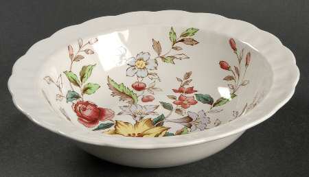 Flowerpiece 8" Round Vegetable Bowl