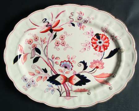 Fresian 16" Oval Serving Platter