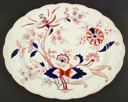 Fresian 15" Oval Serving Platter