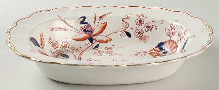 Fresian 8" Oval Vegetable Bowl