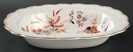 Fresian 10" Oval Vegetable Bowl