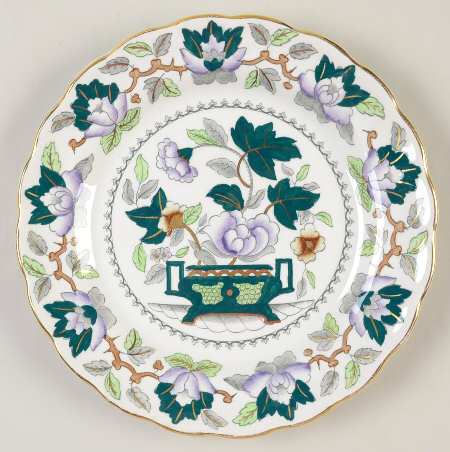 Green Lotus Dessert/Pie Plate