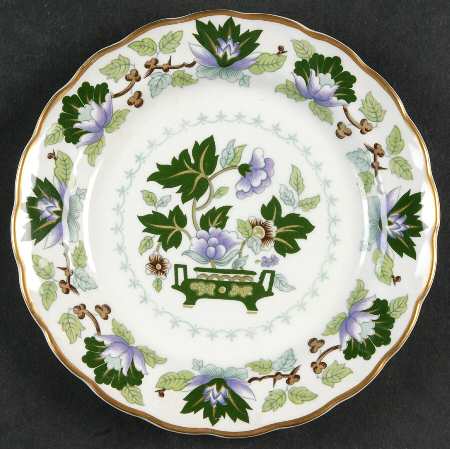 Jade Lotus Bread & Butter Plate