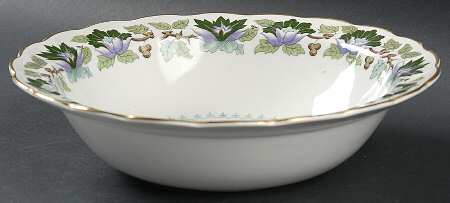 Jade Lotus 9" Round Vegetable Bowl