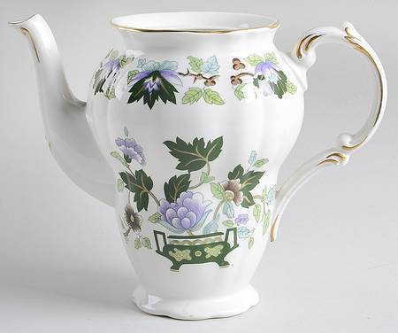 Jade Lotus Coffee Pot No Lid