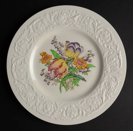 Larkspur Luncheon Plate
