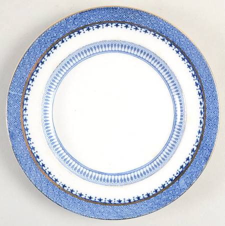 Lowestoft Border (No Flowers) Bread & Butter Plate