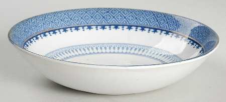 Lowestoft Border (No Flowers) Fruit/Dessert (Sauce) Bowl