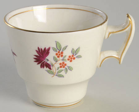 Lowestoft Footed Demitasse Cup