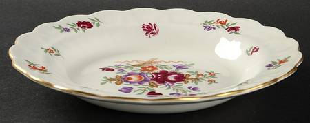 Lowestoft Rim Soup Bowl