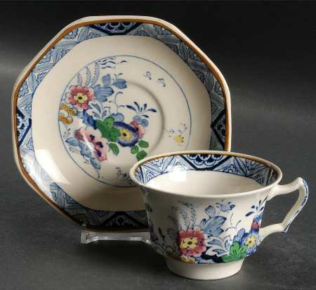 Netherlands Flat Cup & Saucer Set