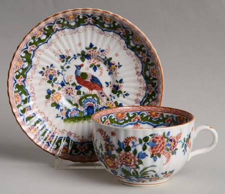 Old Dutch Flat Cup & Saucer Set