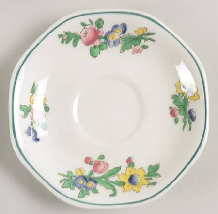 Old Staffordshire Saucer for Demitasse Cup