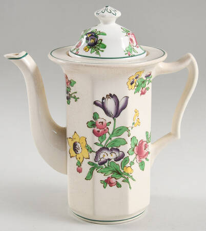 Old Staffordshire Mini Coffee Pot & Lid