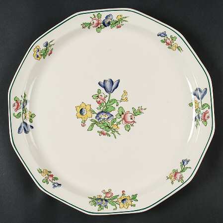 Old Staffordshire 12" Chop Plate (Round Platter)