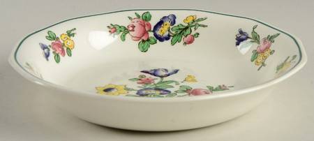 Old Staffordshire Coupe Soup Bowl