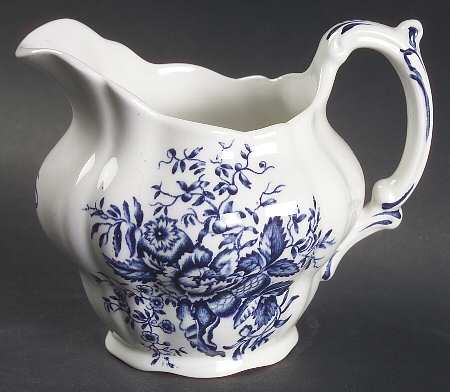 Peony Blue Creamer