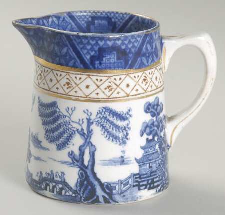 Real Old Willow Blue Mini Creamer