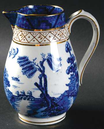 Real Old Willow Blue Creamer