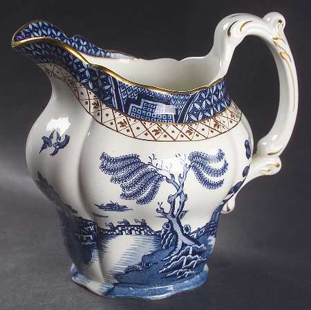 Real Old Willow Blue 40 Oz Pitcher